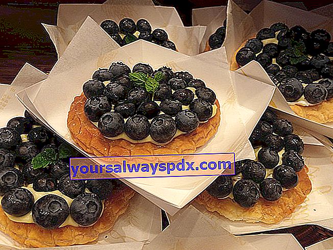 Blueberry tart, buah merah musim panas