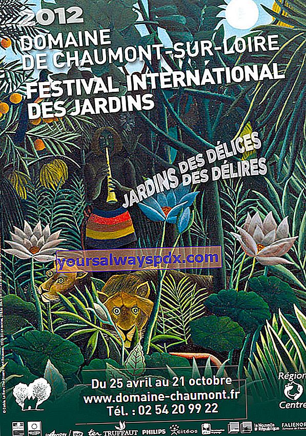 Festivalul internațional al grădinii din Chaumont-sur-Loire 2012: Grădina deliciilor, grădina iluziilor